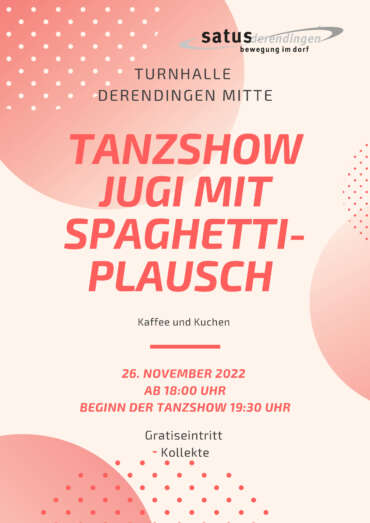 Tanzshow Jugi – 26.November 2022